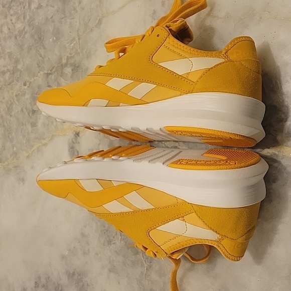 Reebok Women's Vibrant Yellow Sneakers - Picture 15 of 16
